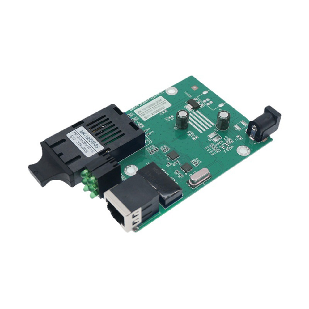 Factory Price 100Mpbs Ethernet RJ45 Connector Duplex Fiber 550m 2km Dual Fiber Optic Media Converter