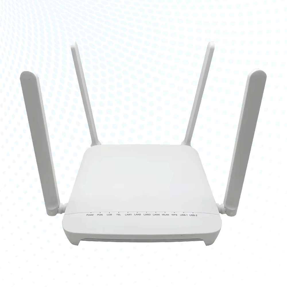Gigabit XPON ONU F680 Dual Band WiFi Fiber ONT 4GE POTS USB for FTTH ISP Solution