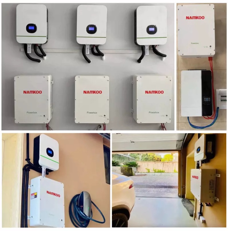 Namkoo Pwm Solar Panels System 100KW 80KW 60KW 50KW Commercial Solar Off Grid Roof Mounting Solar Energy System