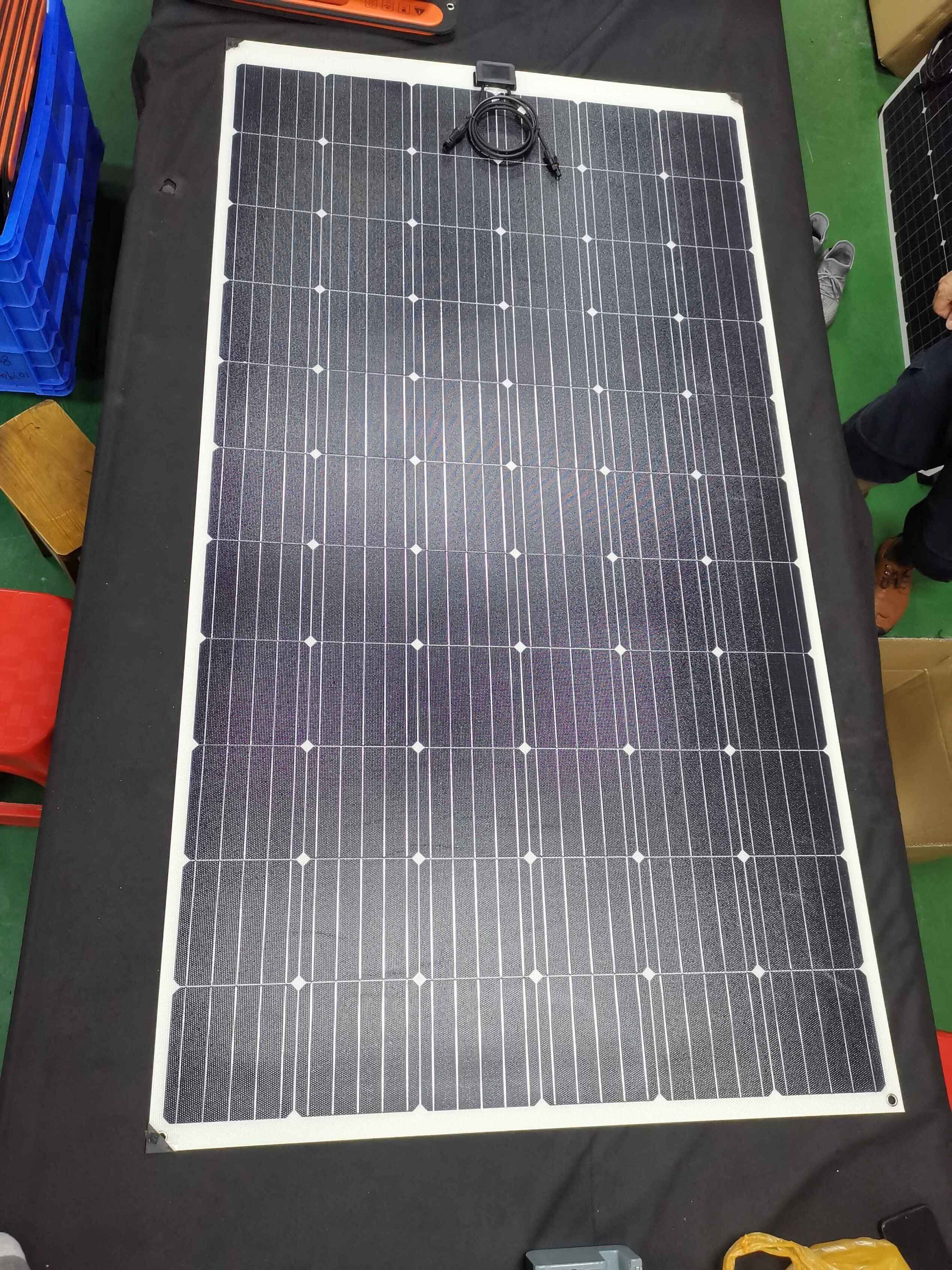 350W CIGS Thin Film Solar Flexible Panel For Multi-use Like Solar Car Boat RV Camping