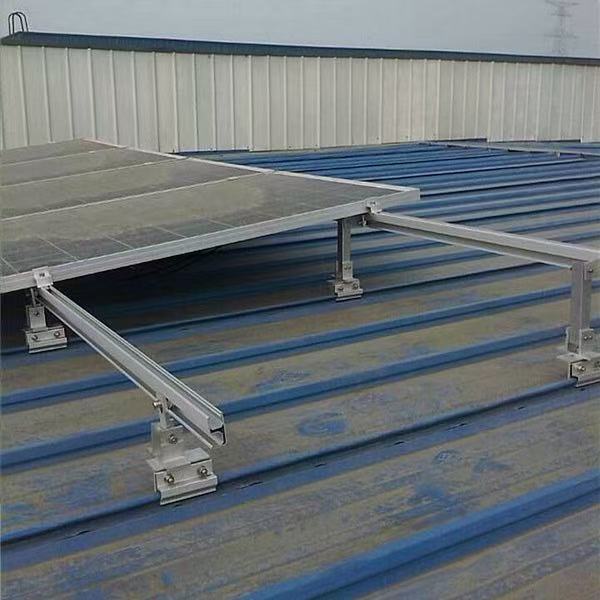 Customizable Aluminum Alloy Solar Panel Brackets with Adjustable Stand Mounting Structure for Solar Rooftop Systems