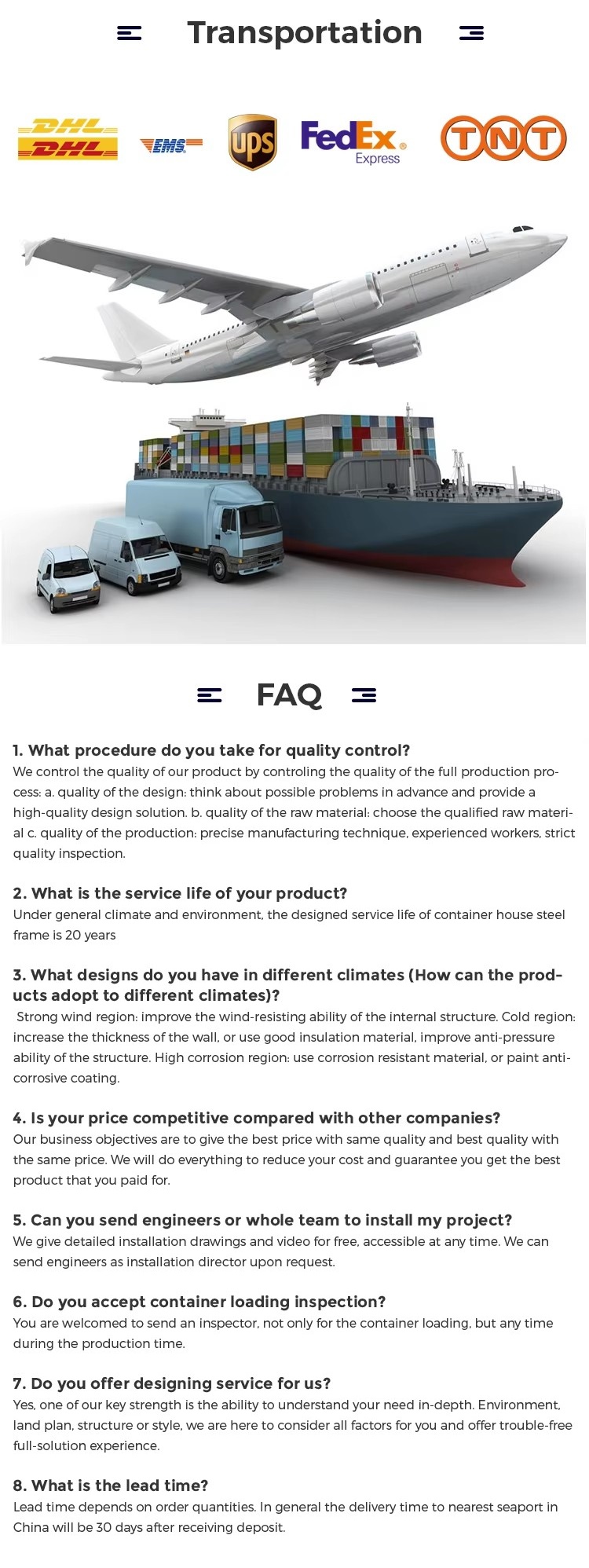 Product Overview Map