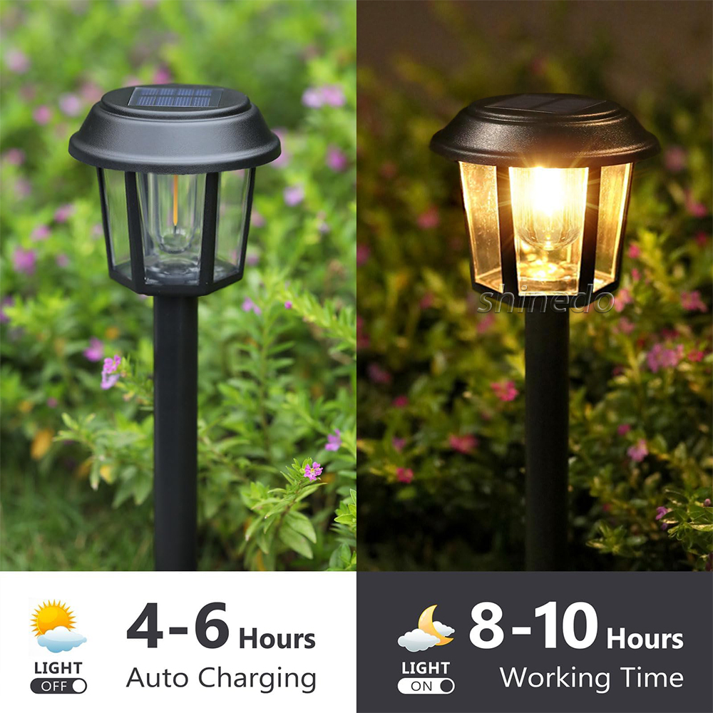 Durable Warm White Solar Garden Light