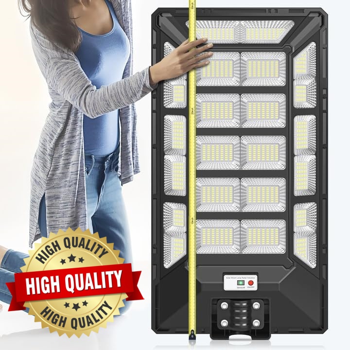 High Watt All in One Solar Street Lights Outdoor Solar Lamp IP66 Waterproof Solar Flood Light with Remote Control