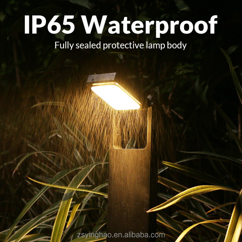 Outdoor Brightest Solar Pathway Light Waterproof Walkway Patio Front Yard LED Exterior Solar Powered Landscaping Lights