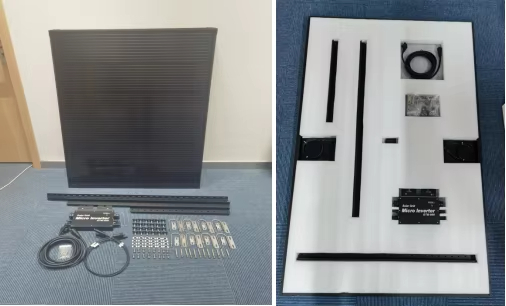 Full Black 1000W 800W Balcony Power Plant 800W Solar Panel Pv System