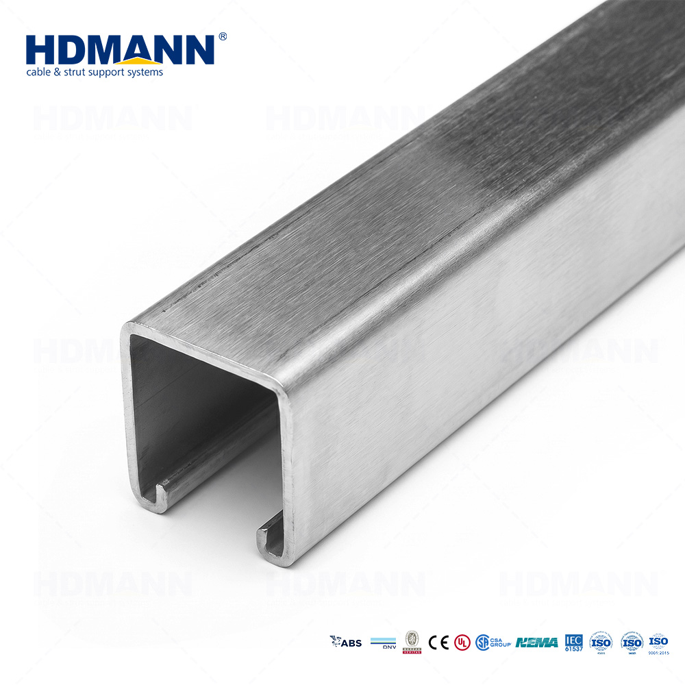 Hdmann CE Certification Industrial Grade Rust Proof Galvanized Strut Channel Solar Panel Ground Mount Racking System Unistrut
