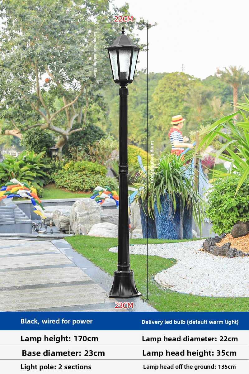 Solar/ Electricity Road Light Application