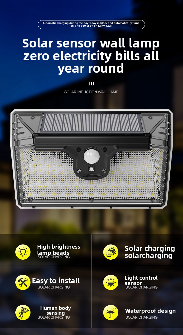 Solar Sensor Light