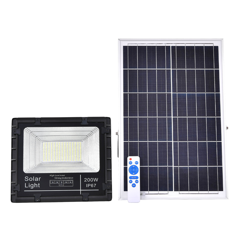 P65 Outdoor Solar LED Flood Light 25W 40W 60W 100W 200W Reflector Lamp for Garden Yard Landscape Security
