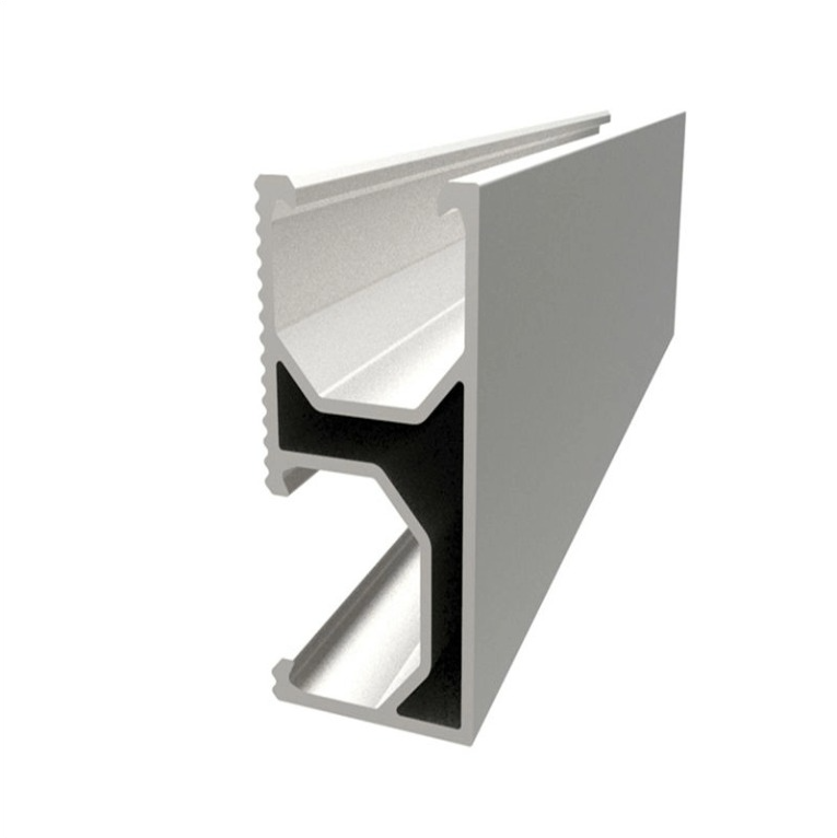 Factory Supply Silver Aluminum Rail Mounting Solar Panel Roof Structure Easy Installation Solar Mounting System