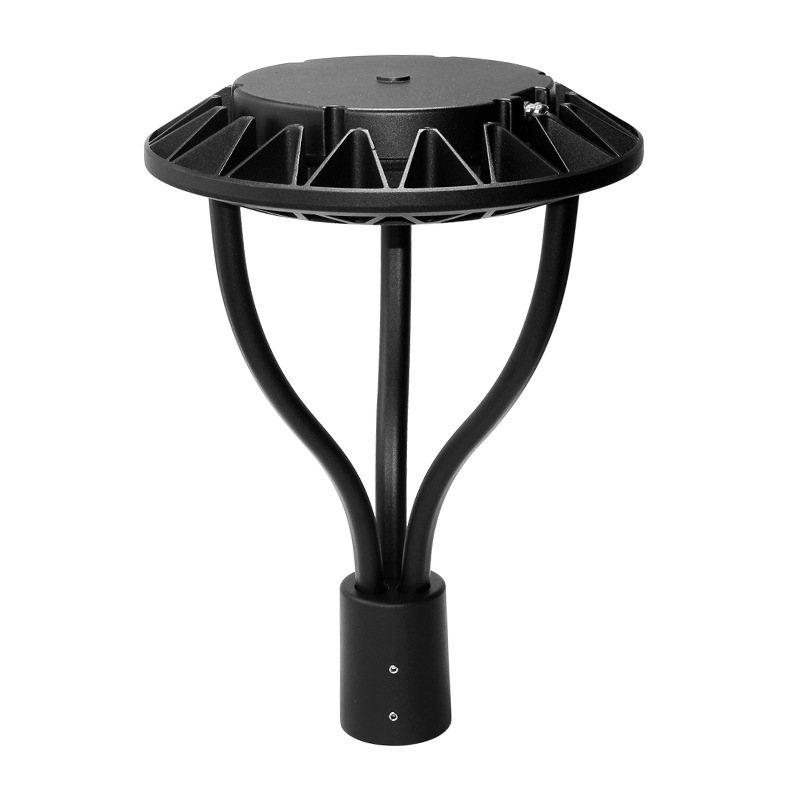 150lm/w Outdoor Yard Garden Lighting 80w 100w 150w 200w DLC Listed Aluminum Housing IP65 Waterproof Post Top Led Garden Light