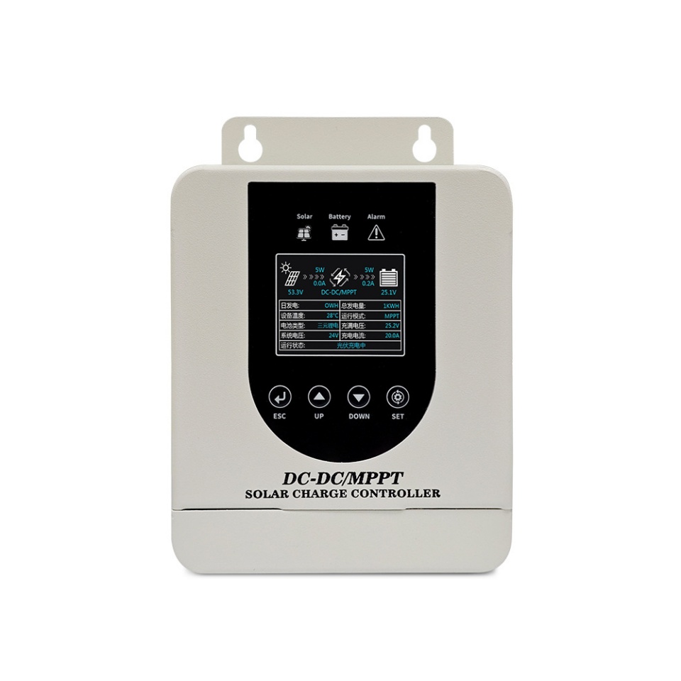 MPPT Solar Charge Controller 12V-72V 20A 40A 60A DC DC Battery Free Charging Controller for Solar Panel Systems