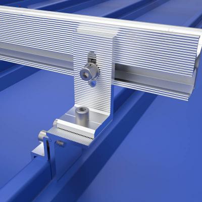Aluminum Roof Top Pv Photovoltaic Panel Mounting System Kit Solar l Feet with Hanger Bolt