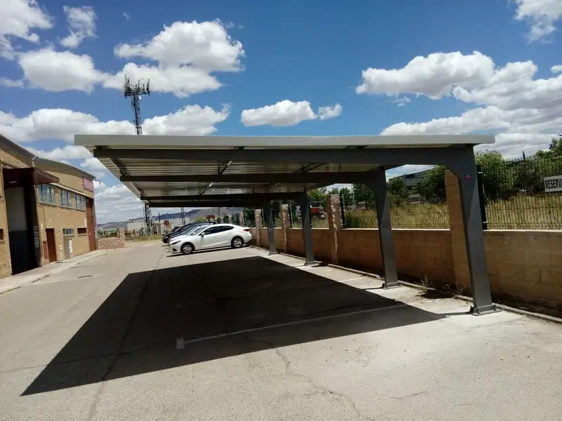 High Pre-assembled 5kw Aluminum Carport Shelter For House Solar Energy Bracket High Efficient Carport Rack Solar Parking Garage