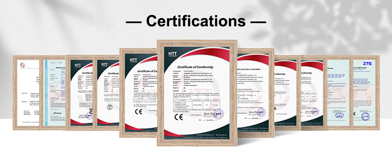 Certifications