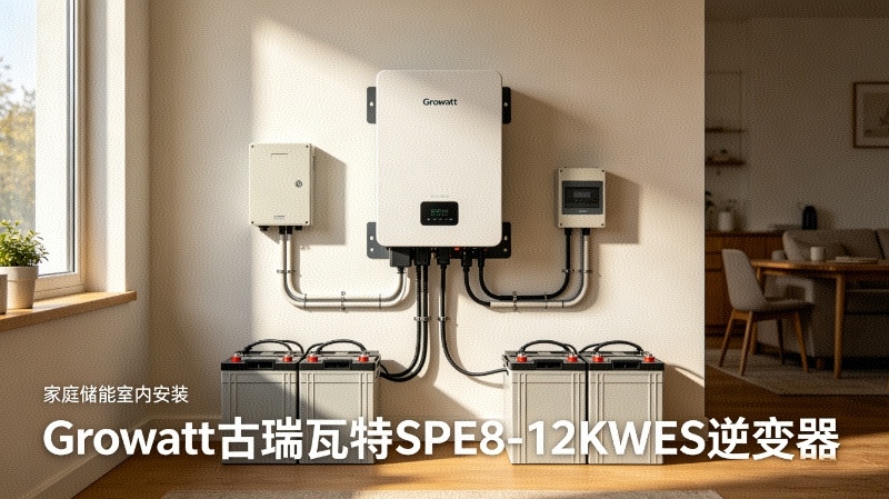 Solar Power Inverter Scene