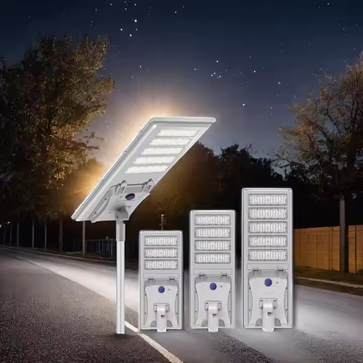 50w 100w 150w Cctv Camera Led Solar Panel Road Light With Motion Sensor Ip65 Outdoor Integrated All In One Solar Street Light