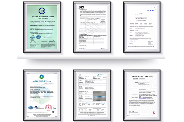 Certifications Product Approval