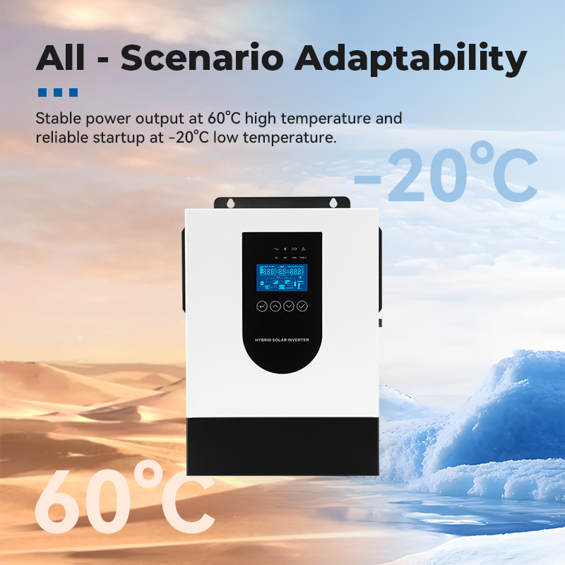 1.5 KW Hybrid Solar Inverter 12V Off-Grid AC String Inverter Auto 60HZ Single-Phase Solar Inverter