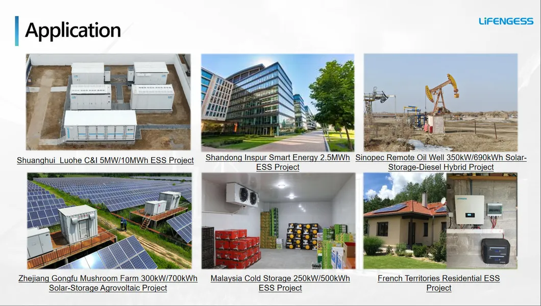 Battery Storage Project View