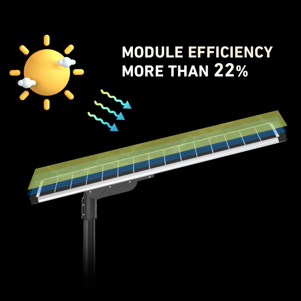 Solar Street Light Waterproof Ip65 Outdoor 100w 200w 300w All in One Solar Street Light