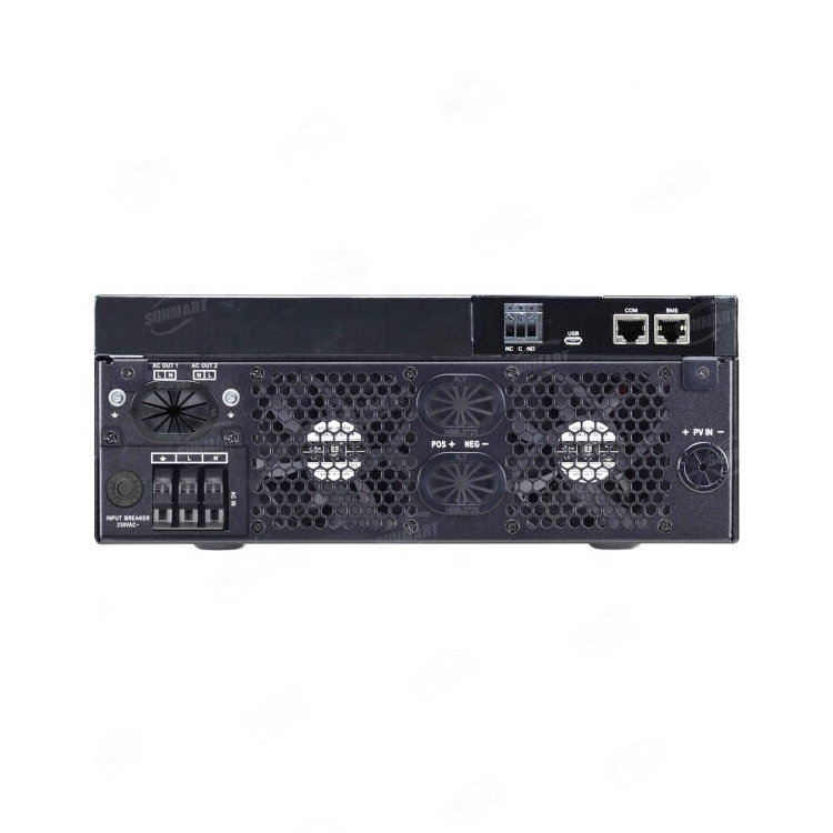 Home Used 4kw 4000w Hybrid Solar Inverter 24v 220Vac On/Off Grid Solar Power Inverter With 120A Mppt Charger Inverter for Home
