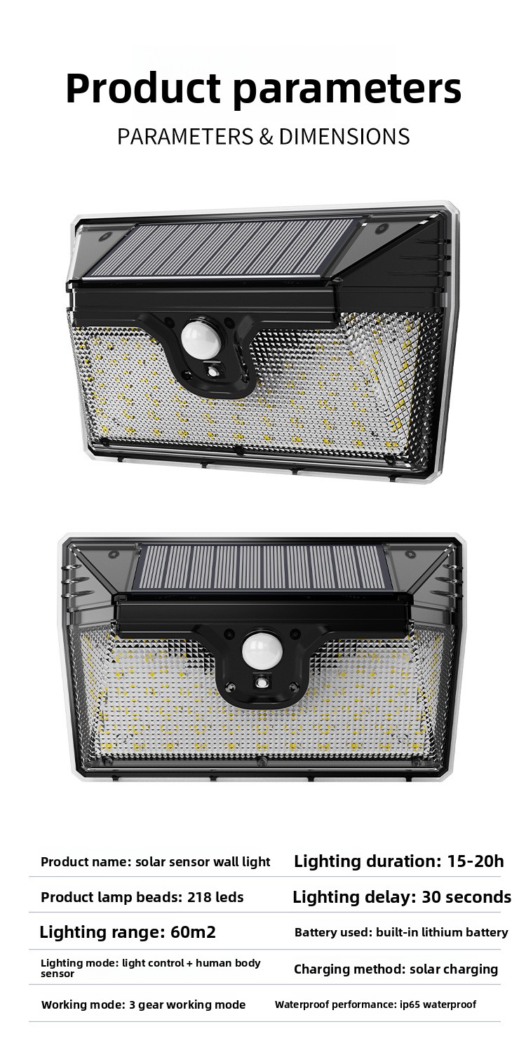 Solar Sensor Light