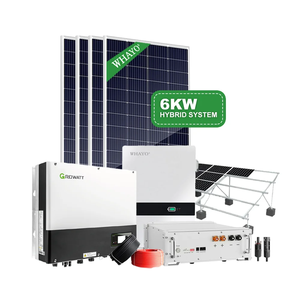 3KW 5KW Off-grid Hybrid Solar System 6KW Complete Set Energy Power System With Battery Inverter For Home Use