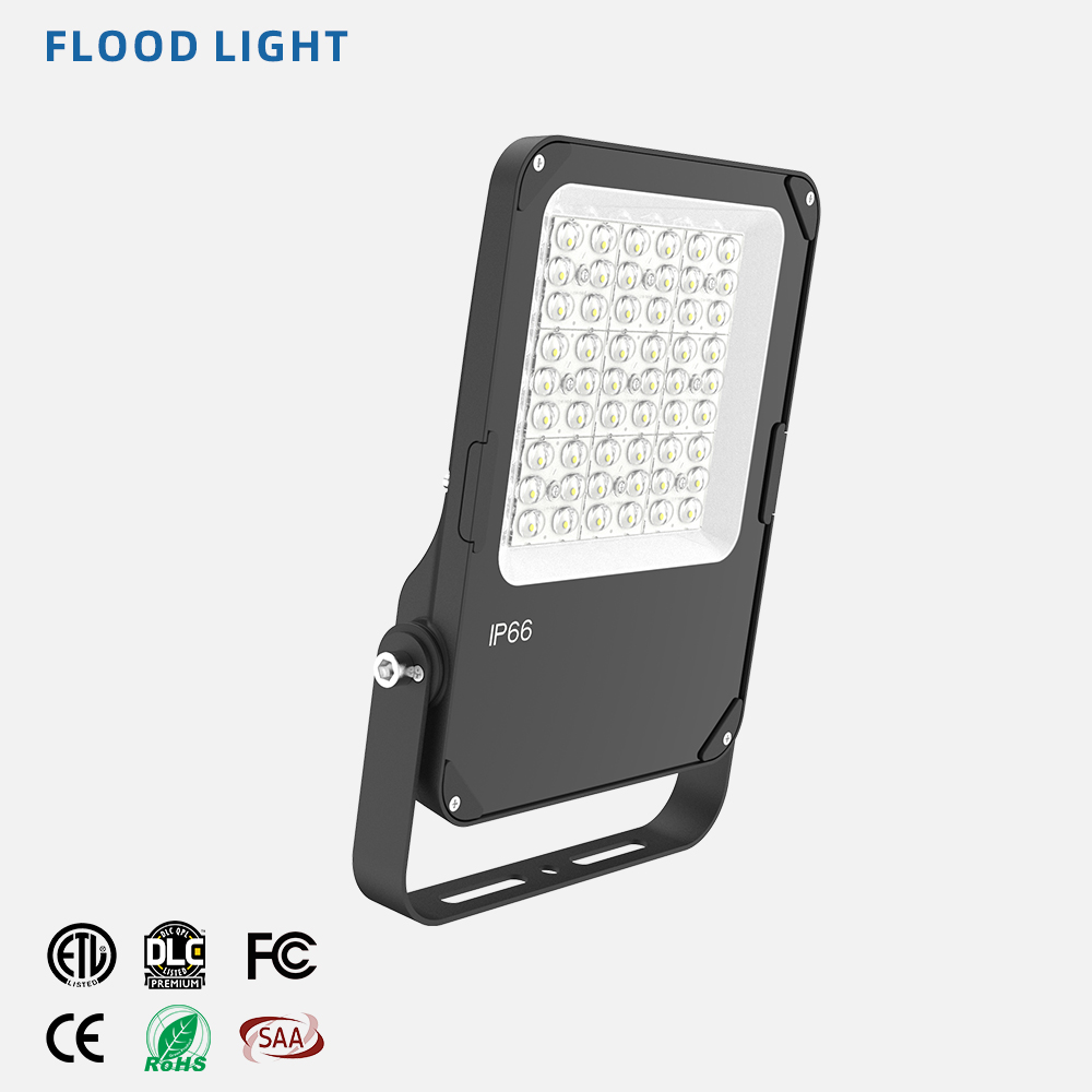 High Lumen Outdoor LED Flood Light 150LM/W 100W/150W/200W/500W IP66 For Stadium Parking Lot Facade Lighting Photocell Floodlight