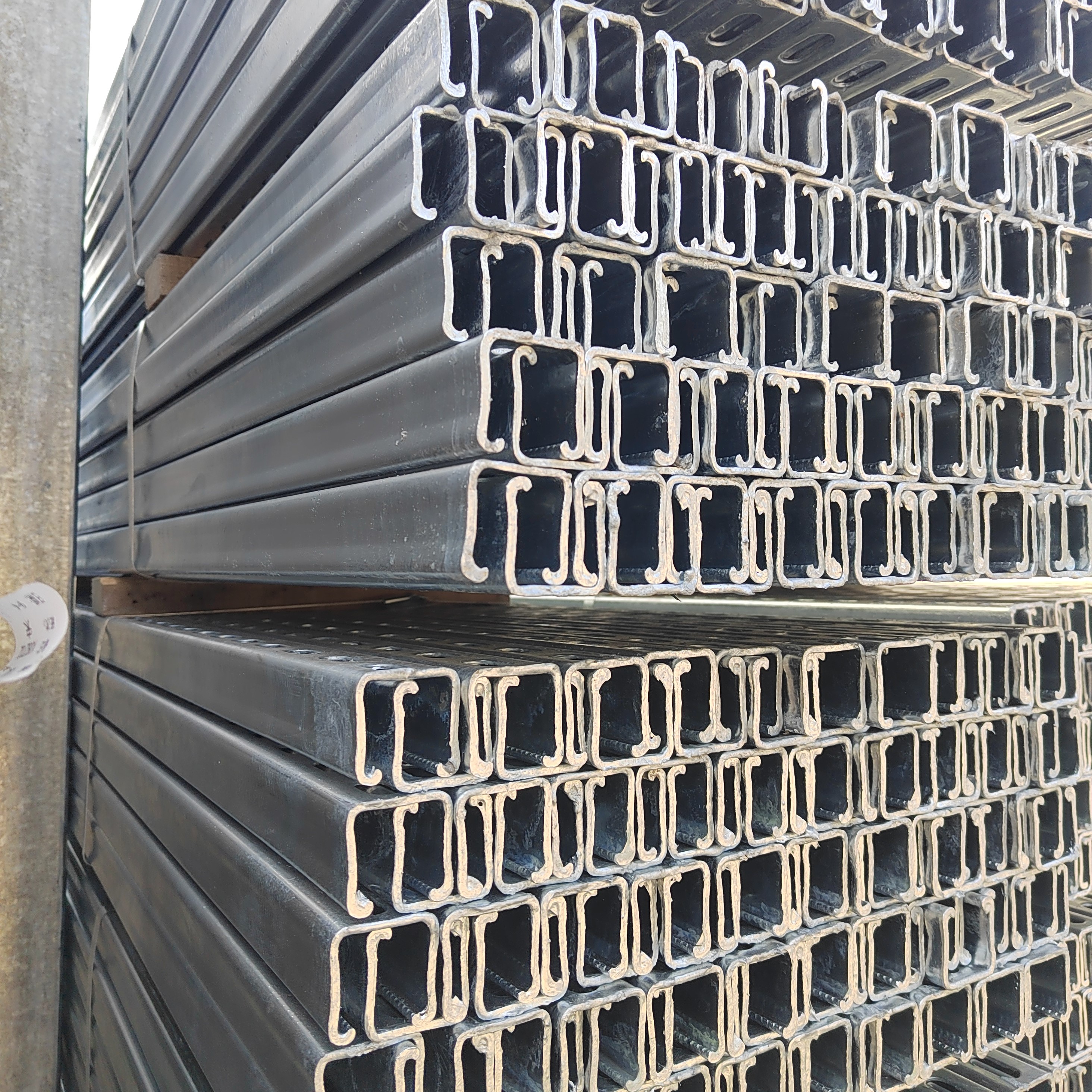 High Quality 41 * 21 Steel Channel Solar Panel Mounting System Zinc Aluminum Magnesium C Channel Steel