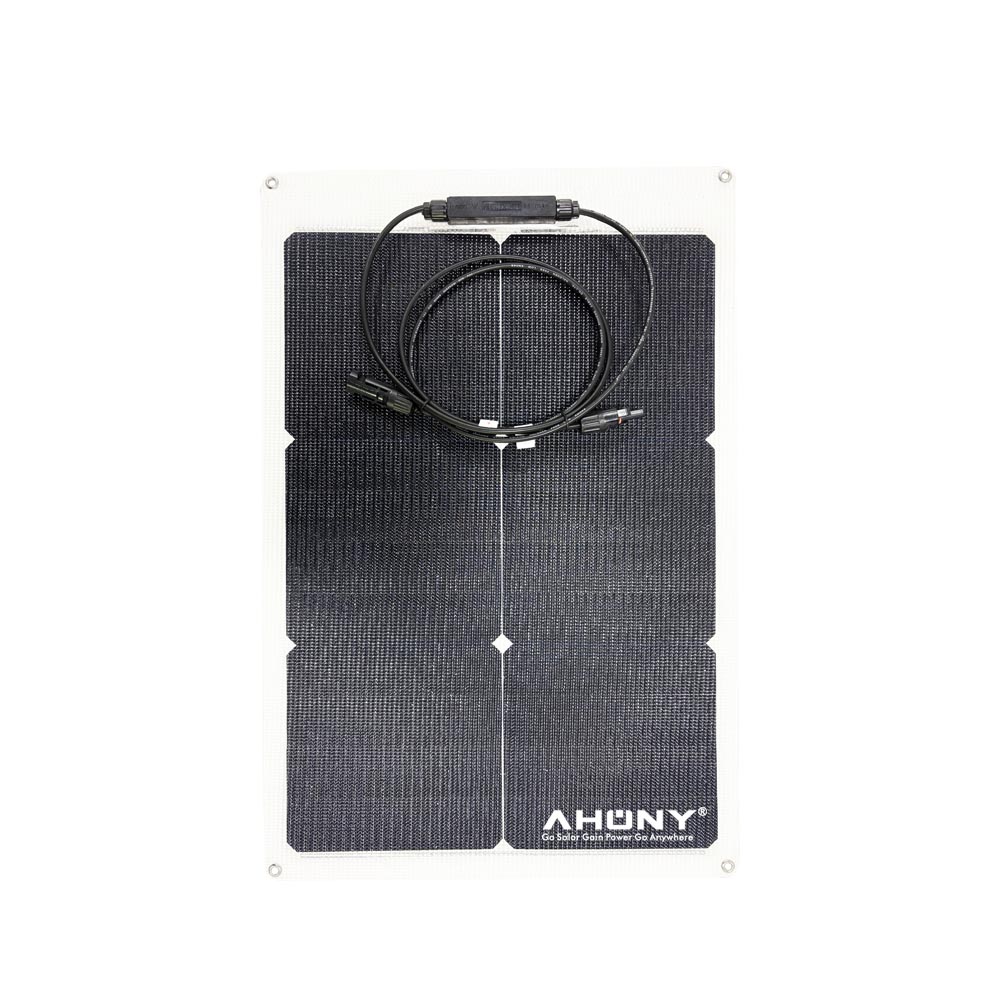 Ahony Power eGO S200W Flexible 200W Monocrystalline ETFE Bendable Solar Panel 25.8% Efficiency 182mmx182mm Cells
