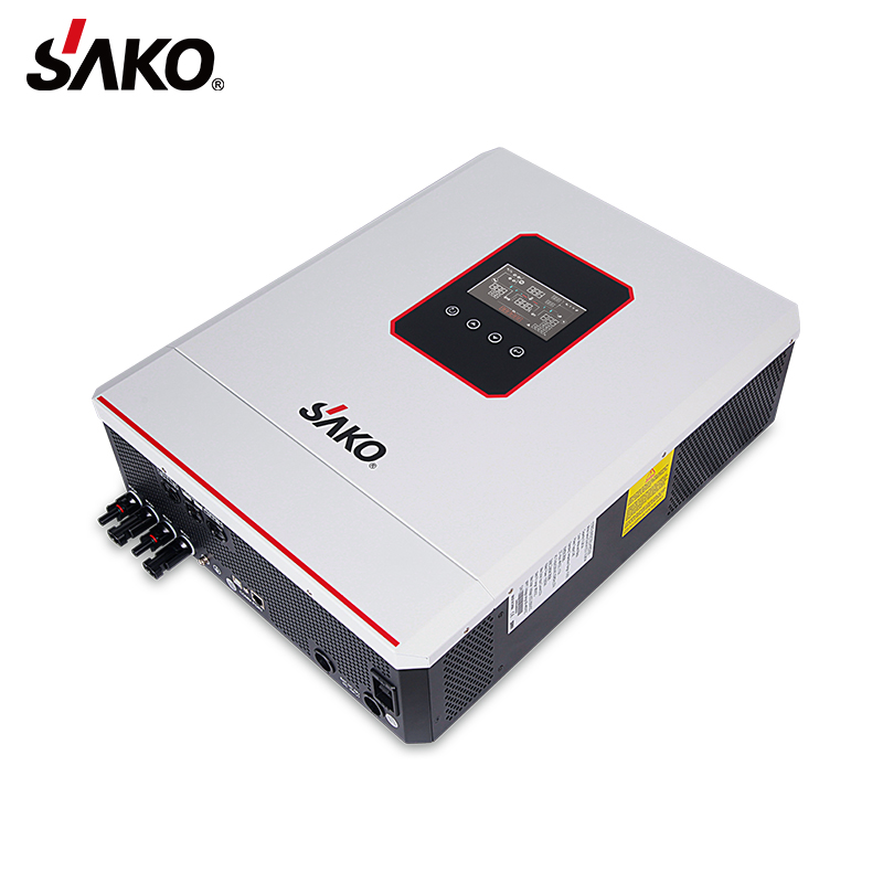 Sako Sunon-Eco Pure Sine Wave Dual Dc to Ac Home Power 48V 10Kva on Off Grid Tie 10Kw Mppt Hybrid Solar Inverter Manufacturer