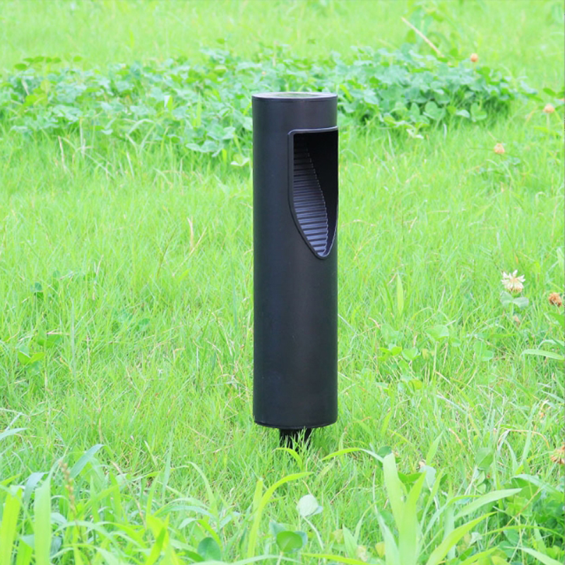 Cylindrical Outdoor Waterproof Solar Garden Lawn Light Auto On/off Wireless Solar Pathway Light