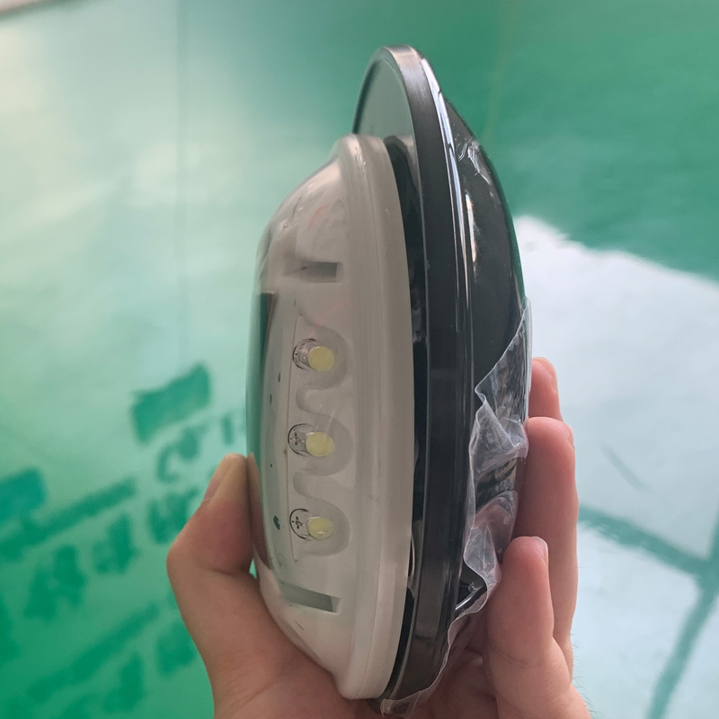 30 Ton Outdoor Waterproof Glass Plastic Solar Indicator Light Pavement Marker Cat Eyes Powered Led Solar Road Studs