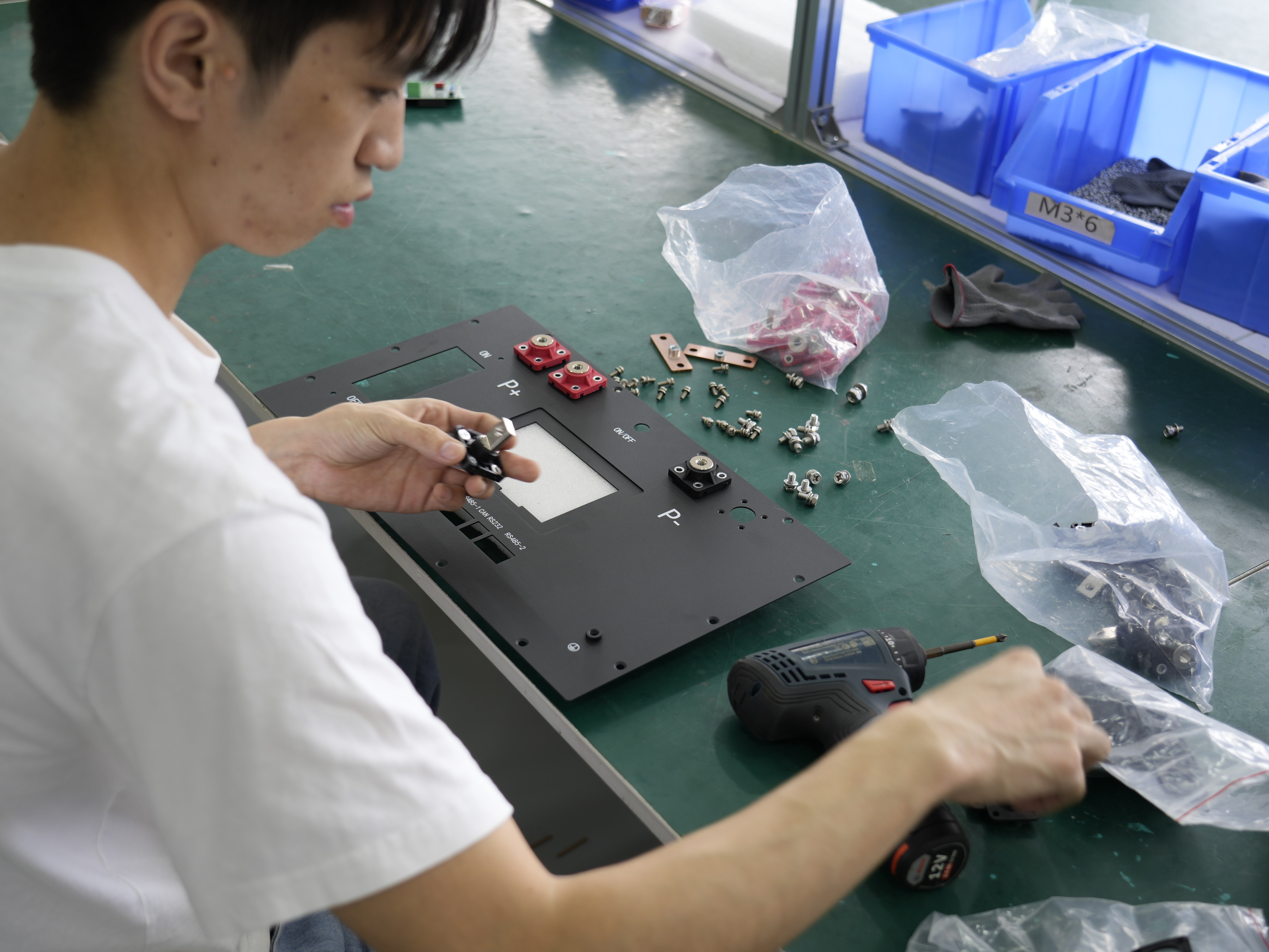 Battery Production Line Overview