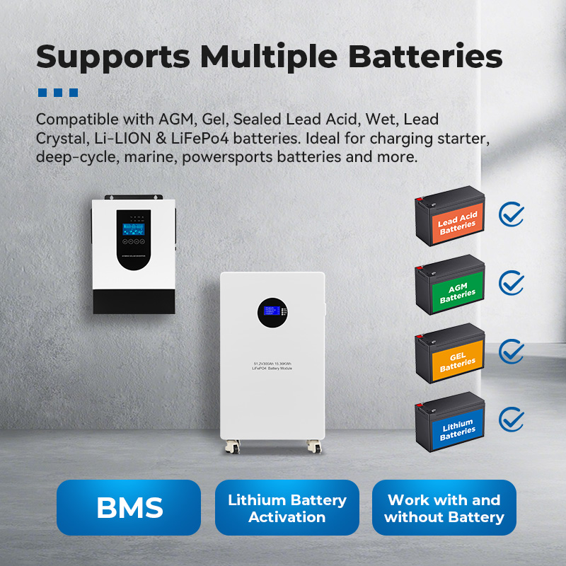 1.5 KW Hybrid Solar Inverter 12V Off-Grid AC String Inverter Auto 60HZ Single-Phase Solar Inverter