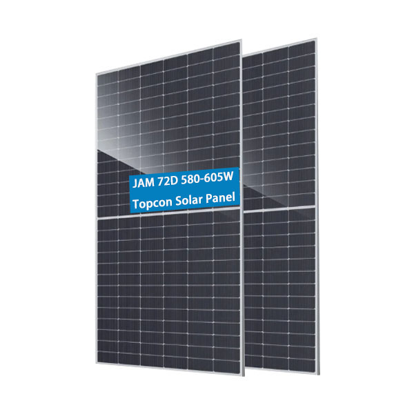 Premium 580W-605W Bifacial Mono Solar Panel JAM72D40MB 590W 600W Monocrystalline N-type Bifacial Solar Panels In Stock