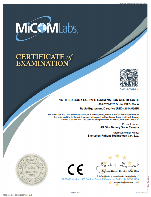 Certification 1