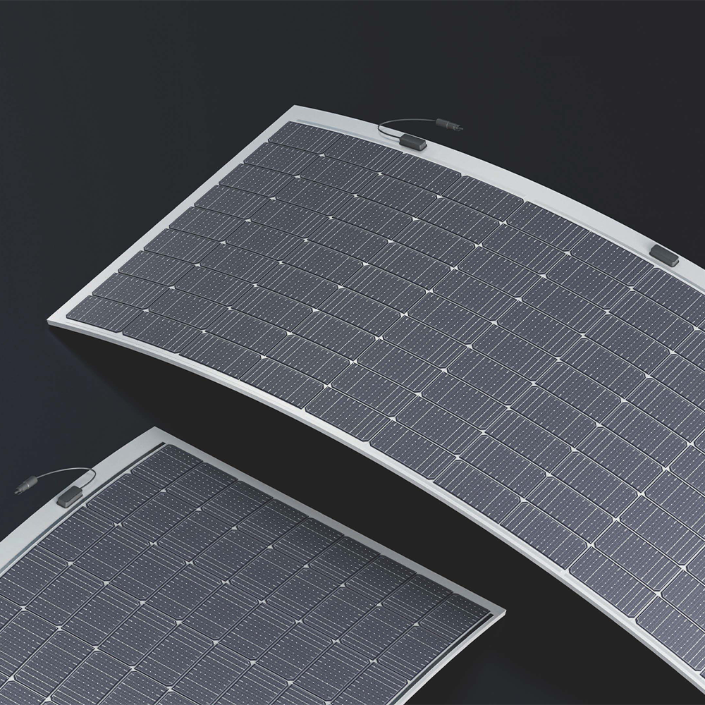 Wholesale High Quality Frameless Lightweight Monocrystalline Flexible Solar Panel 300w-500w Solar Cell for Car and Outdoor