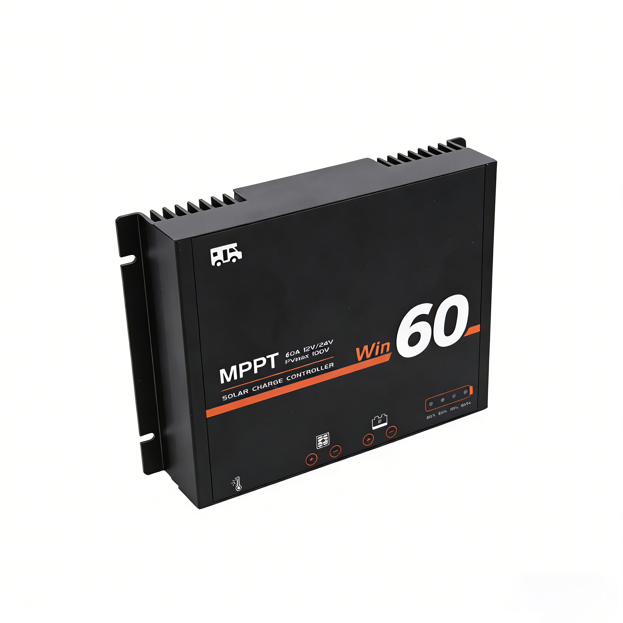 Lumiax MPPT 15A 20A 40A 60A 12V/24V RV Caravan Bluetooth Solar Charge Controller Charging HOME System Energy Systems