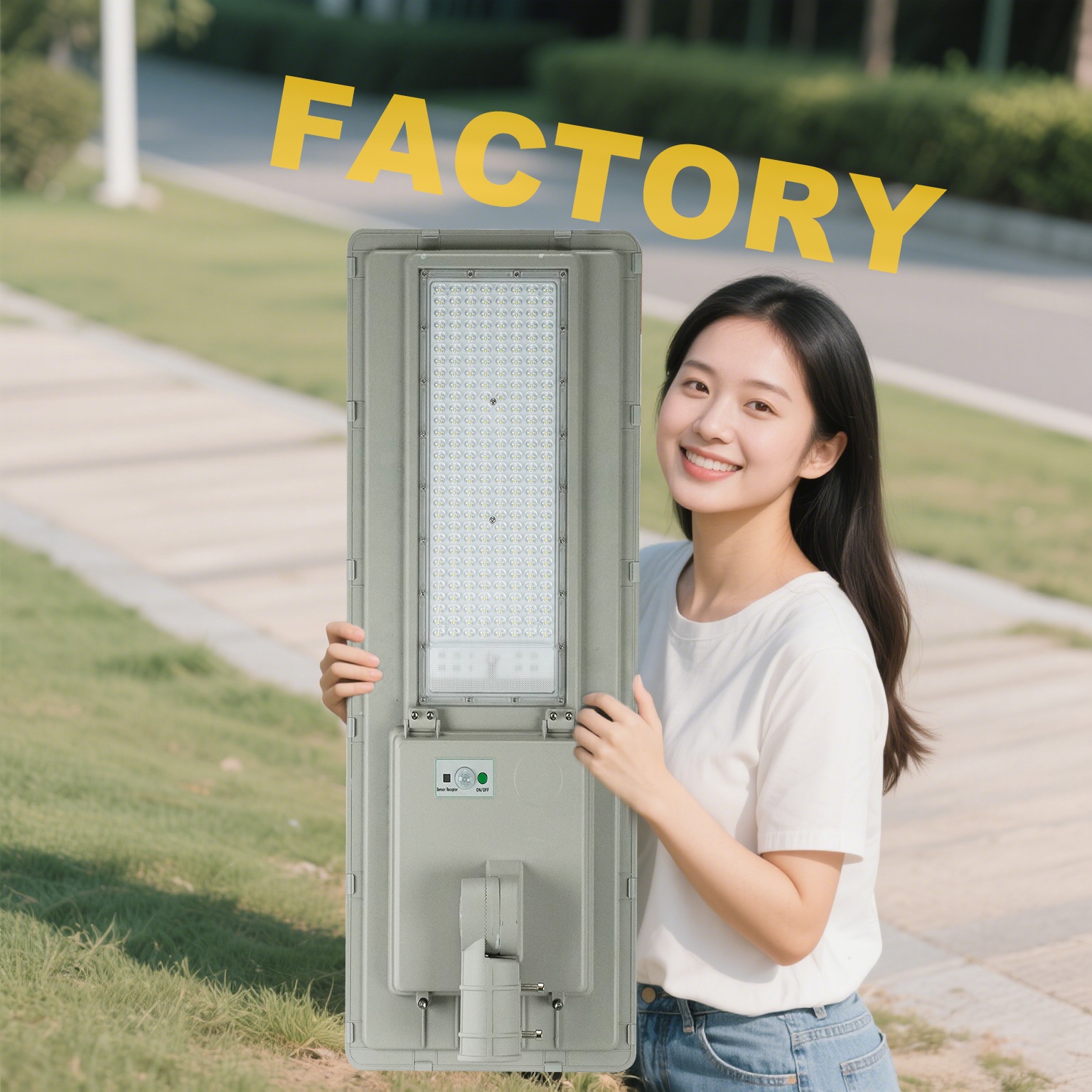 50w 100w 150w Cctv Camera Led Solar Panel Road Light With Motion Sensor Ip65 Outdoor Integrated All In One Solar Street Light