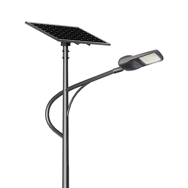 Solar street light production quality detail