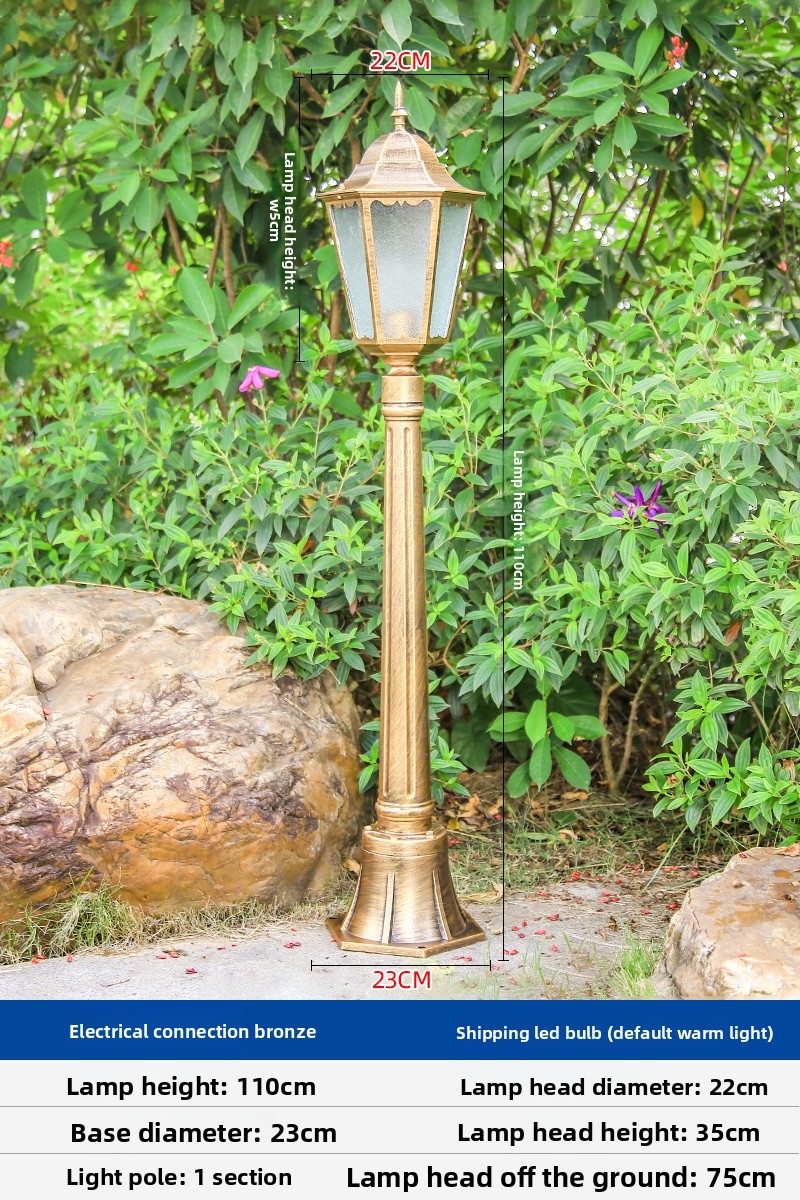 Solar/ Electricity Road Light Structure