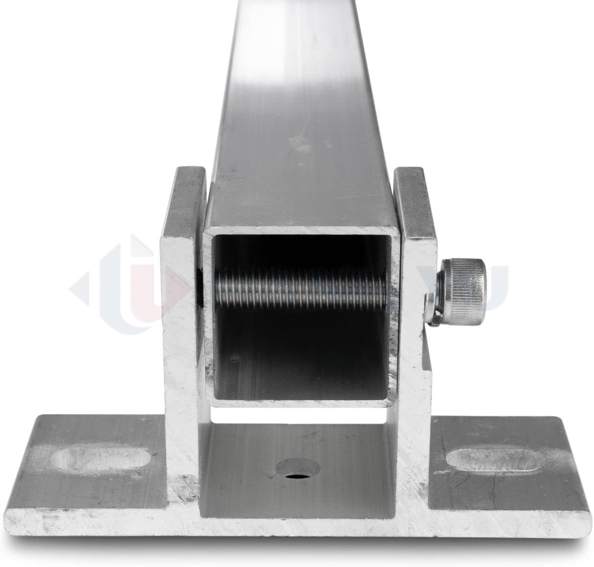 Custom 300w-600w Solar Panel Adjustable PV Mounting Bracket Kit Aluminium Front Leg &amp; Rear Leg Tilt Design For Solar PV Mounting
