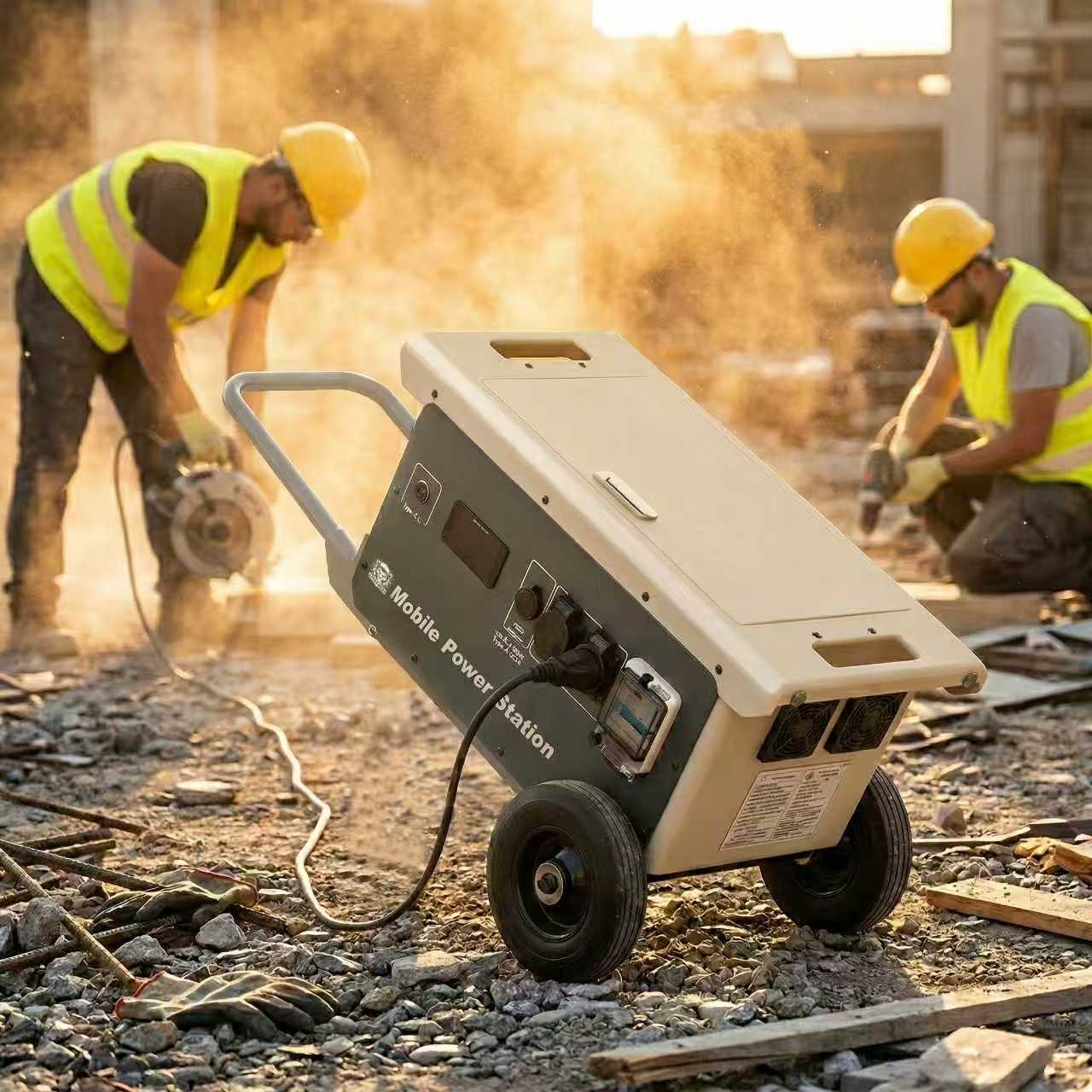 High-Performance Lithium Iron LiFePO4 Battery 5kWh Mobile Power Station Solar Generator Portable Power Station 3000 for Home