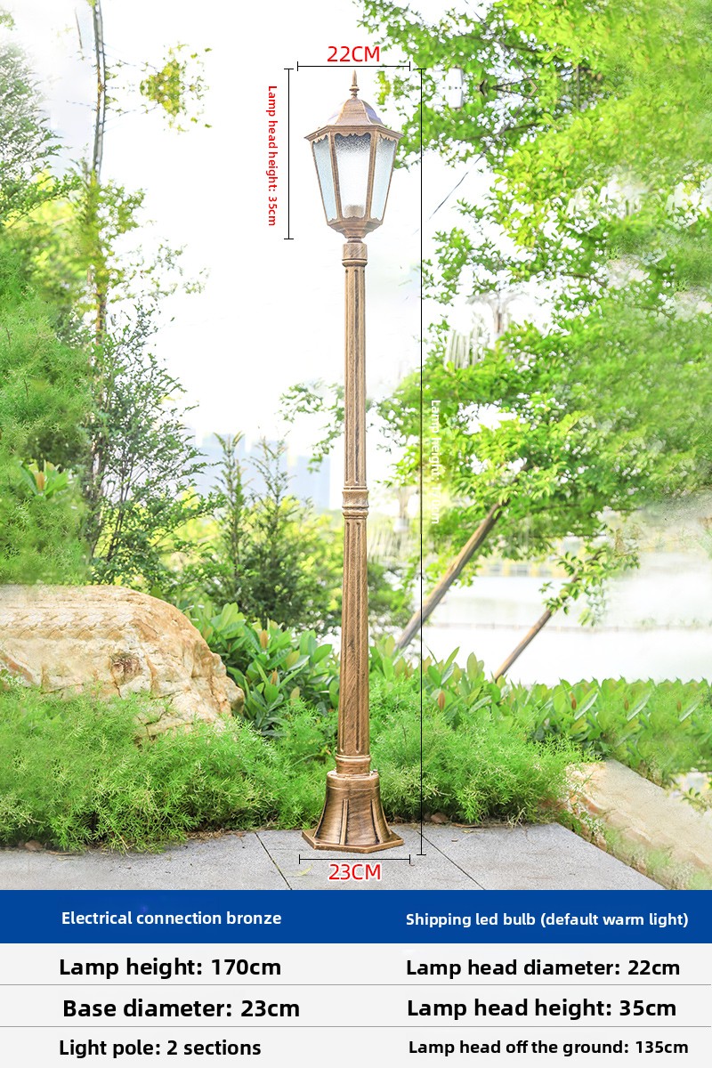 Solar/ Electricity Road Light Design