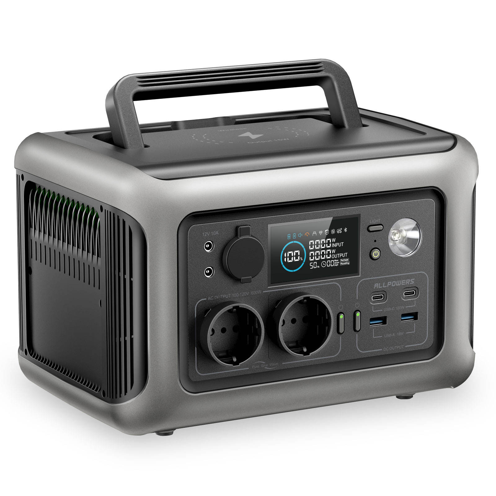 Solar Generator Charging