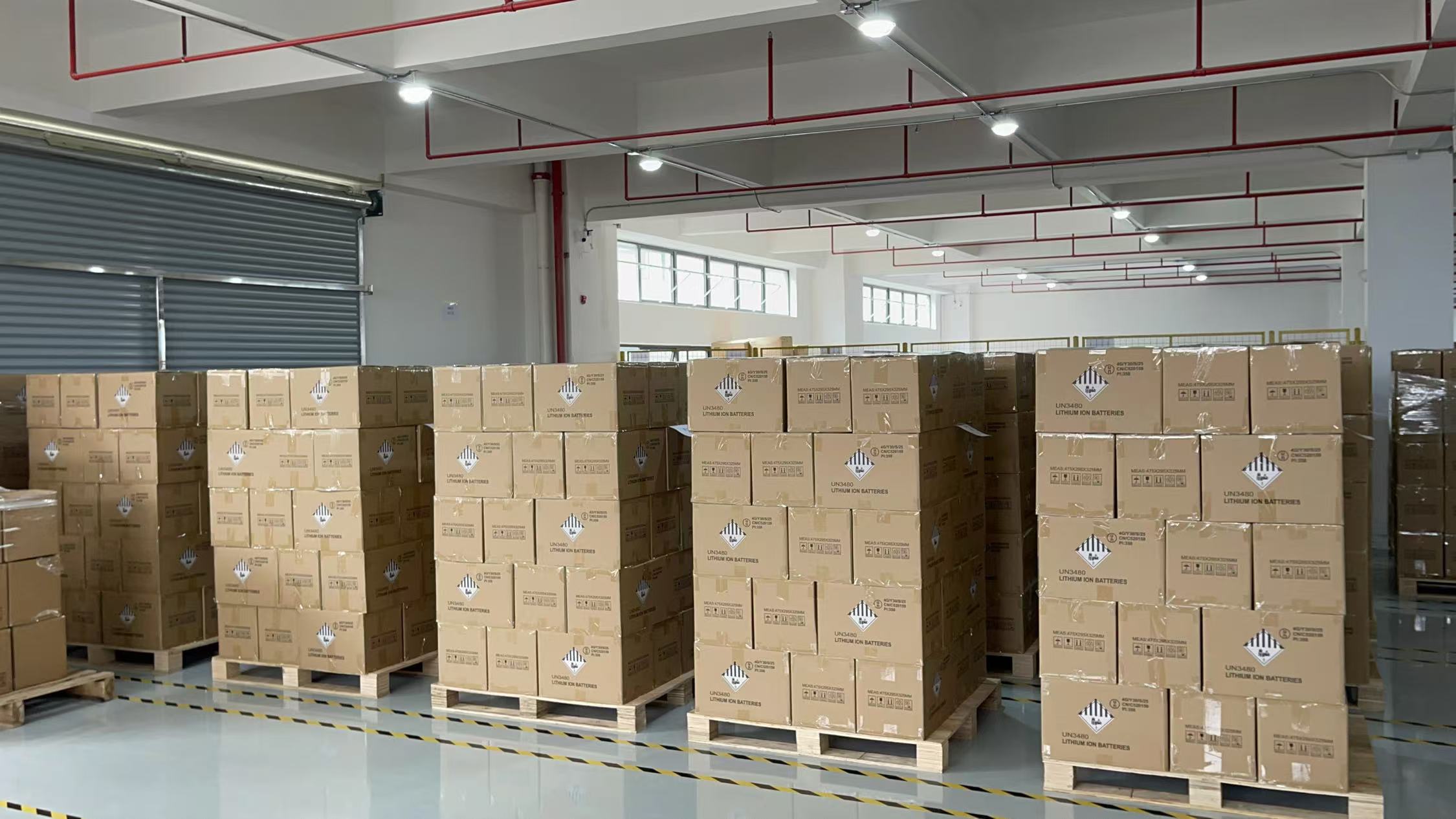 Palletized Carton Shipment Preparation