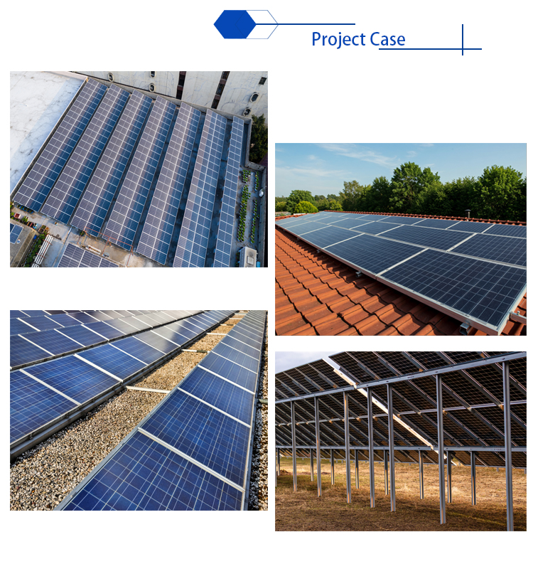 BIPV Solar Mounting Structure System Waterproof Roof Mounting Bracket Support